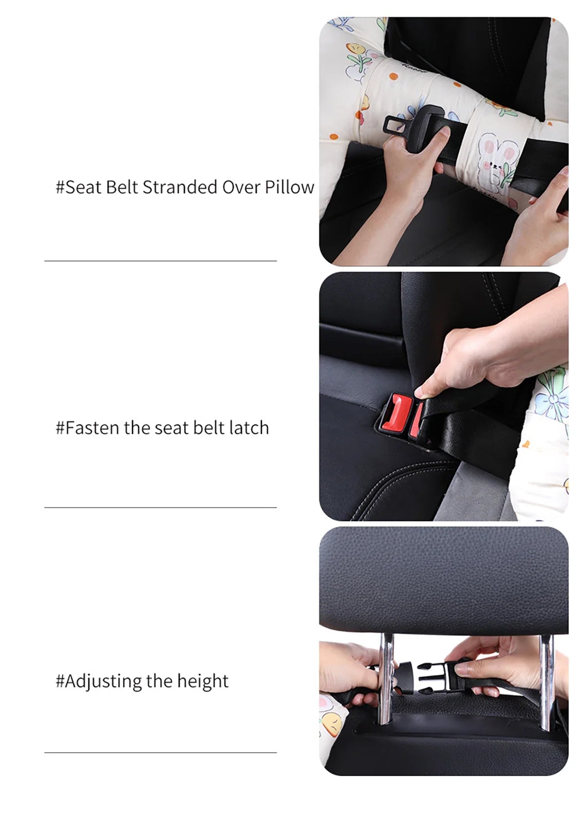 Travel Head Support H-Shape Pillow 