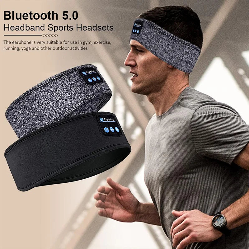 SoundSnooze: Bluetooth Headband Headphones & Eye Mask