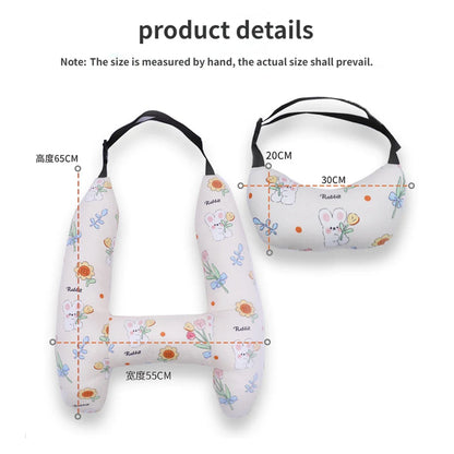 Travel Head Support H-Shape Pillow 